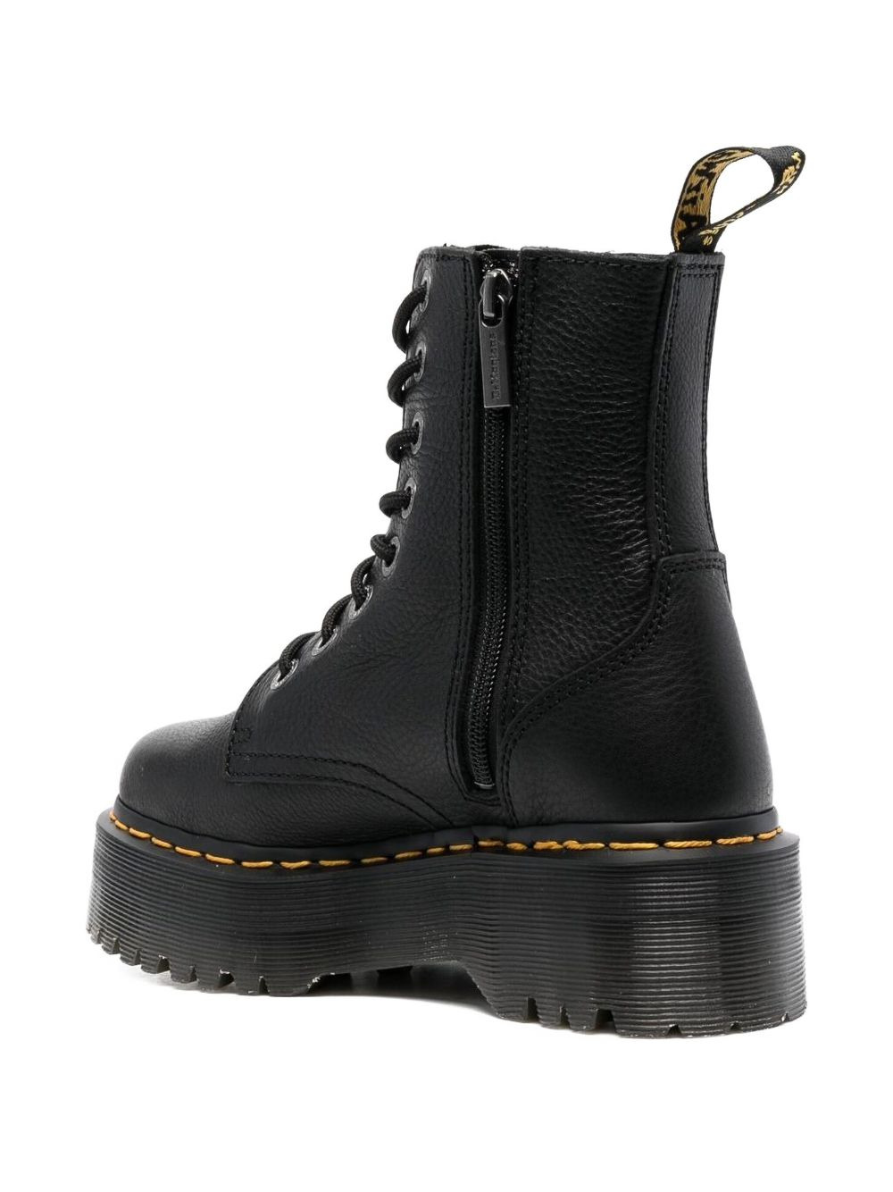 50mm Jadon III Pisa Leather Platform Boots - 4