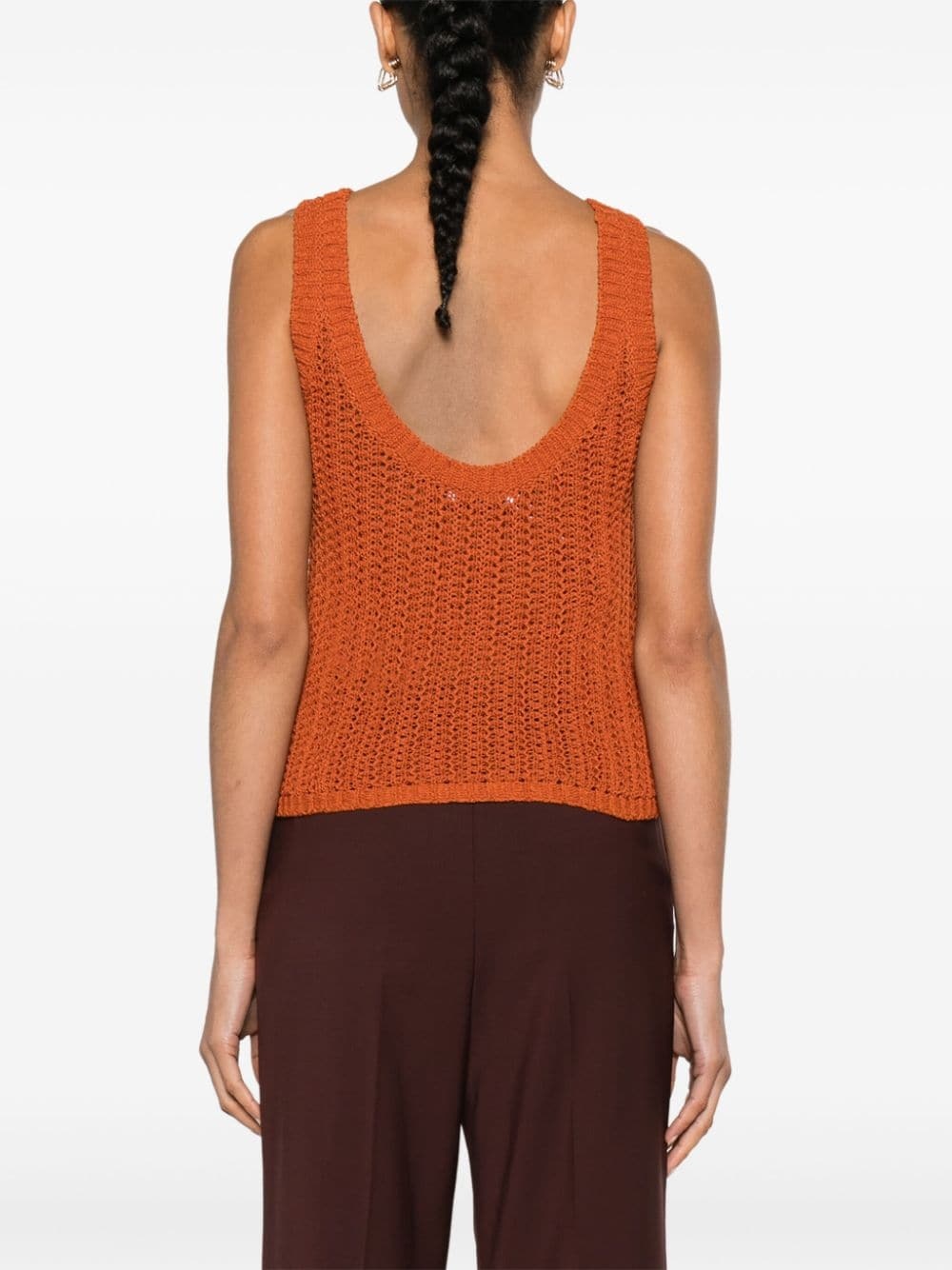 MAXMARA TOP  TNK LWNK SLVLS BLND - 4