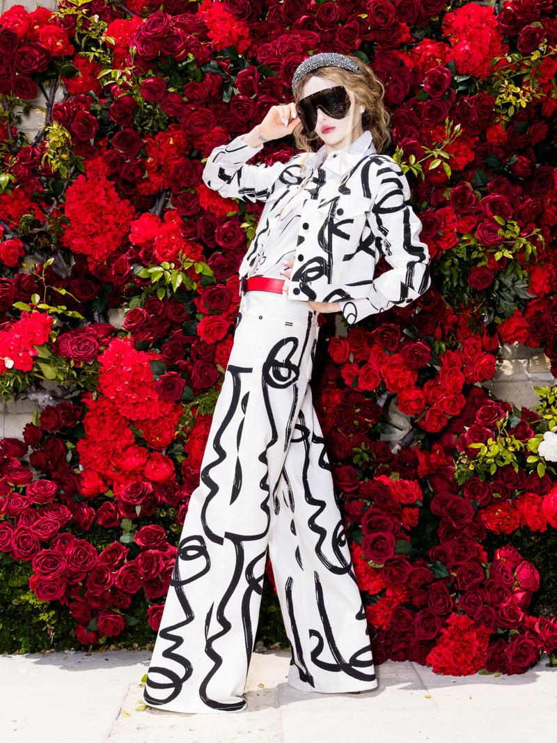 A+O X KOKETIT CHLOE BOXY CROPPED JACKET 8