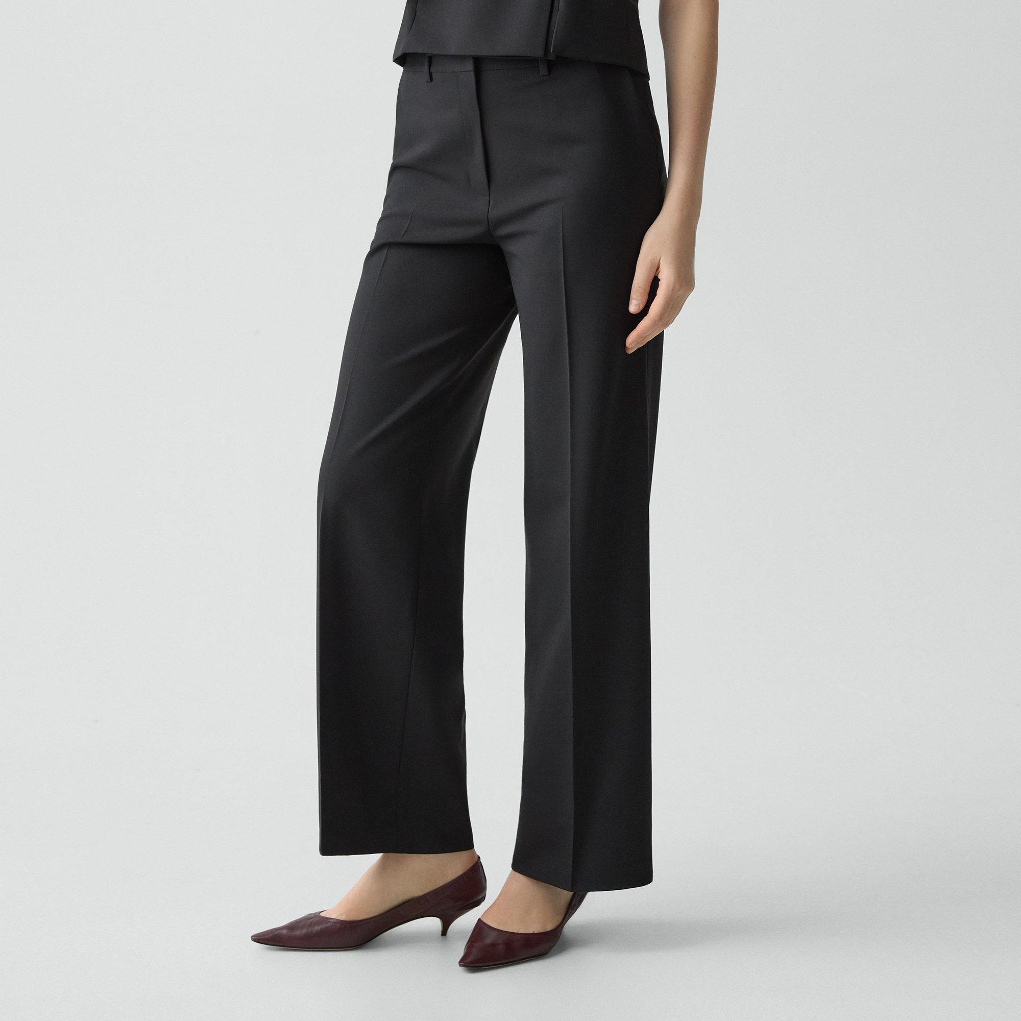 Classic Straight Pant in Good Wool - 5