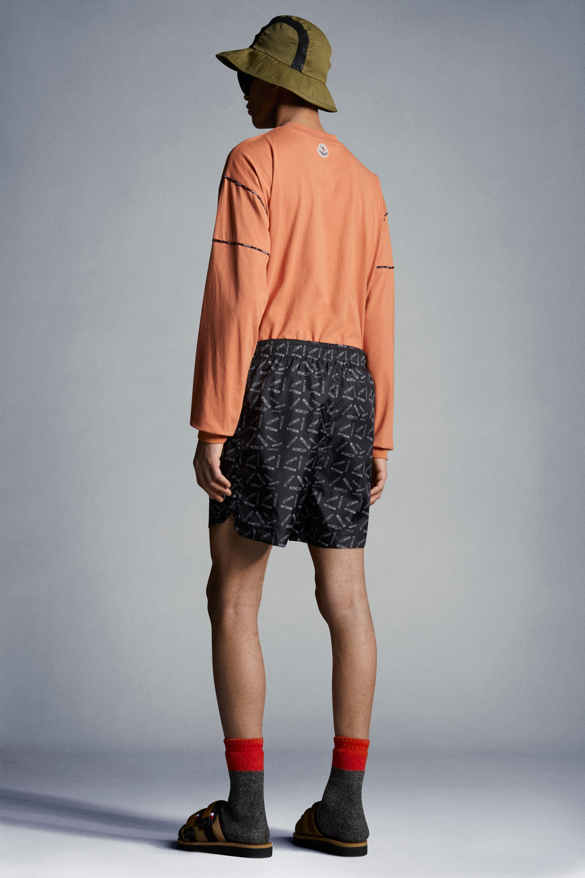 Logo Print Swim Shorts - 5