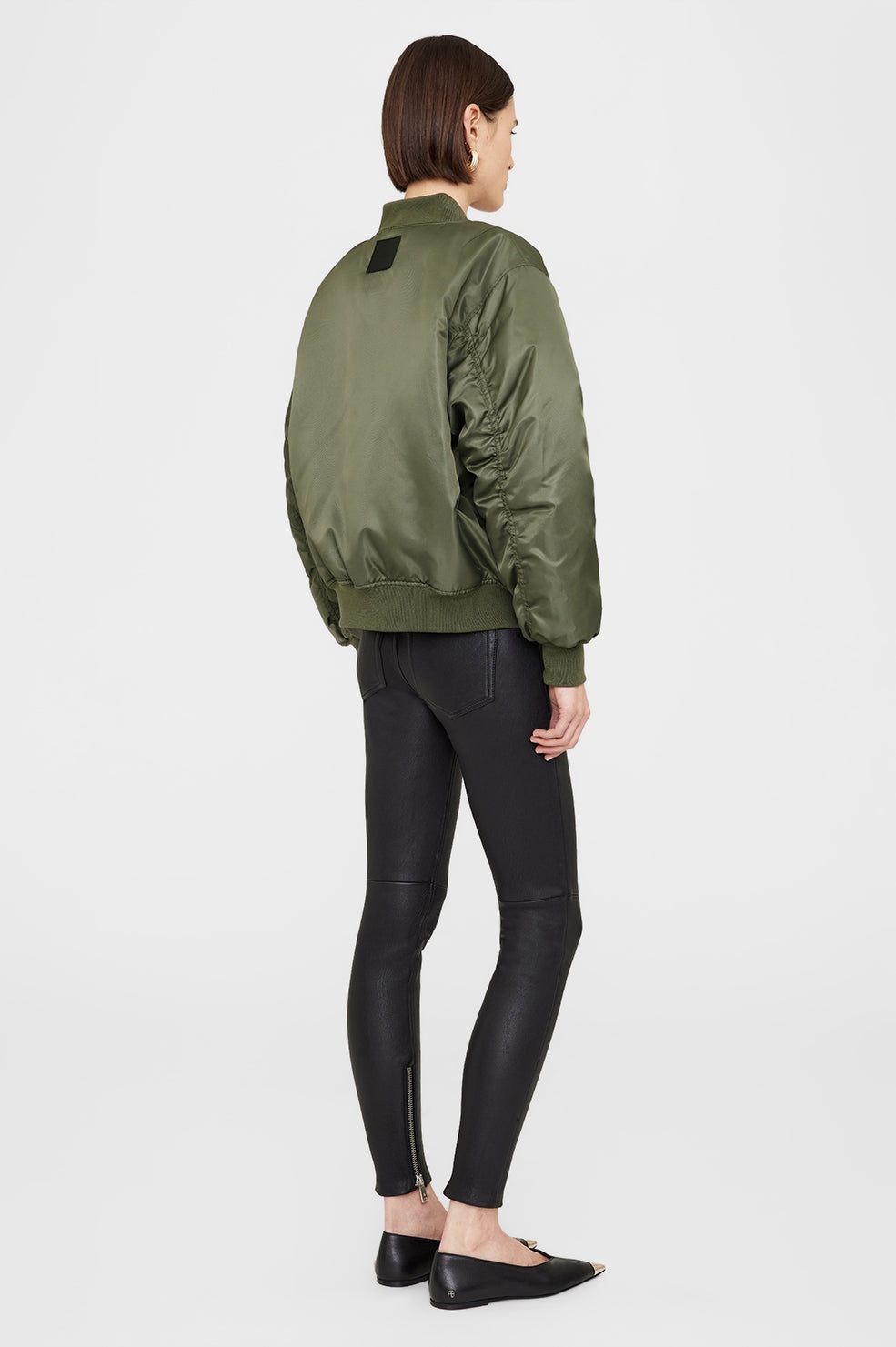 Leon Bomber - Army Green - 3