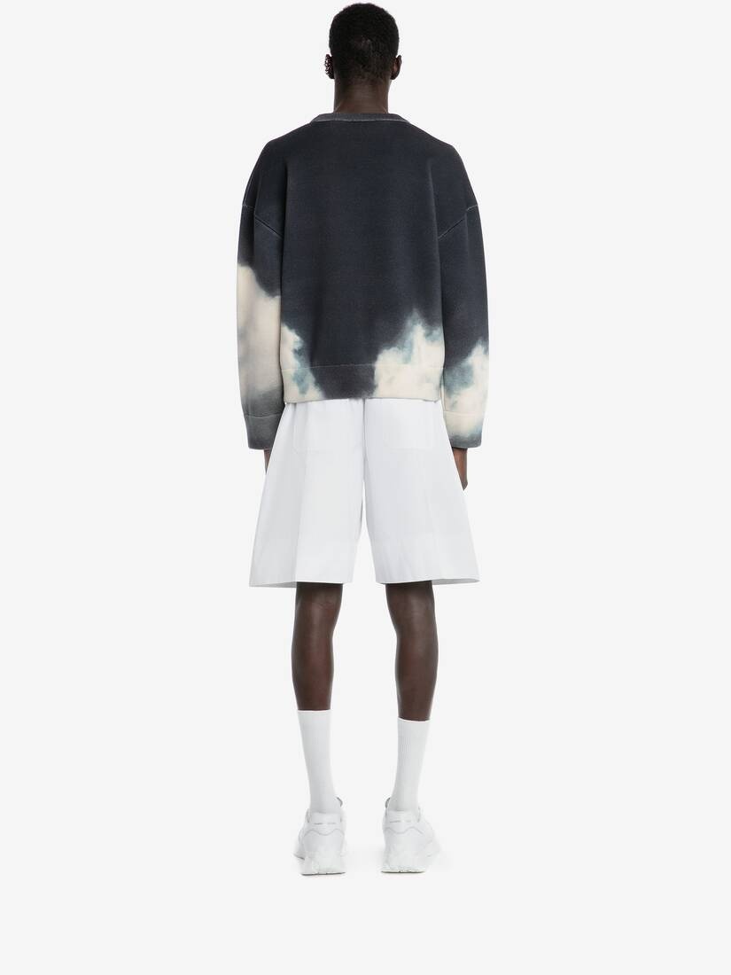 Storm Sky Sweatshirt in Ink/ivory - 4