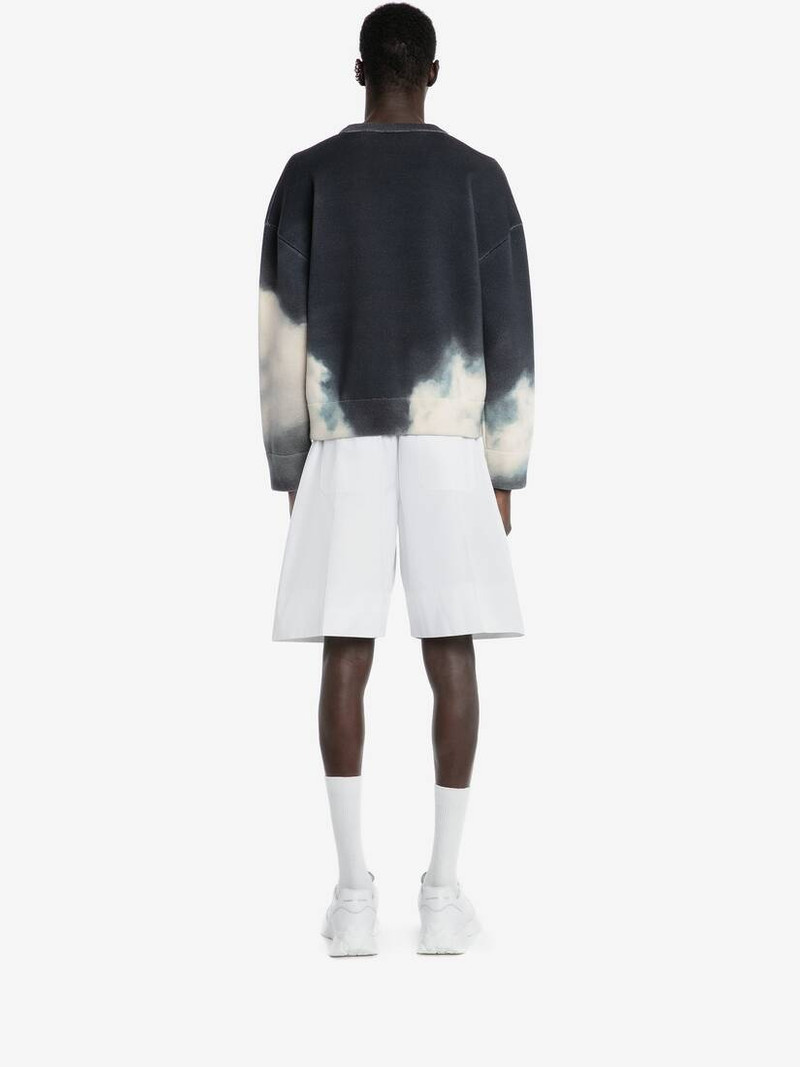 Storm Sky Sweatshirt in Ink/ivory 4