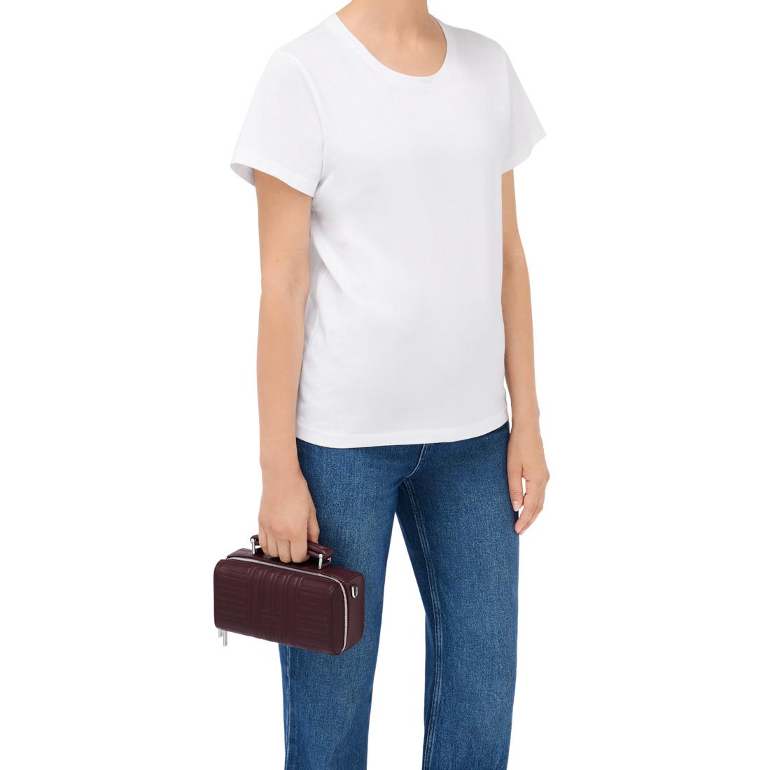 Groove - Leather Cross-Body Bag Small - 7
