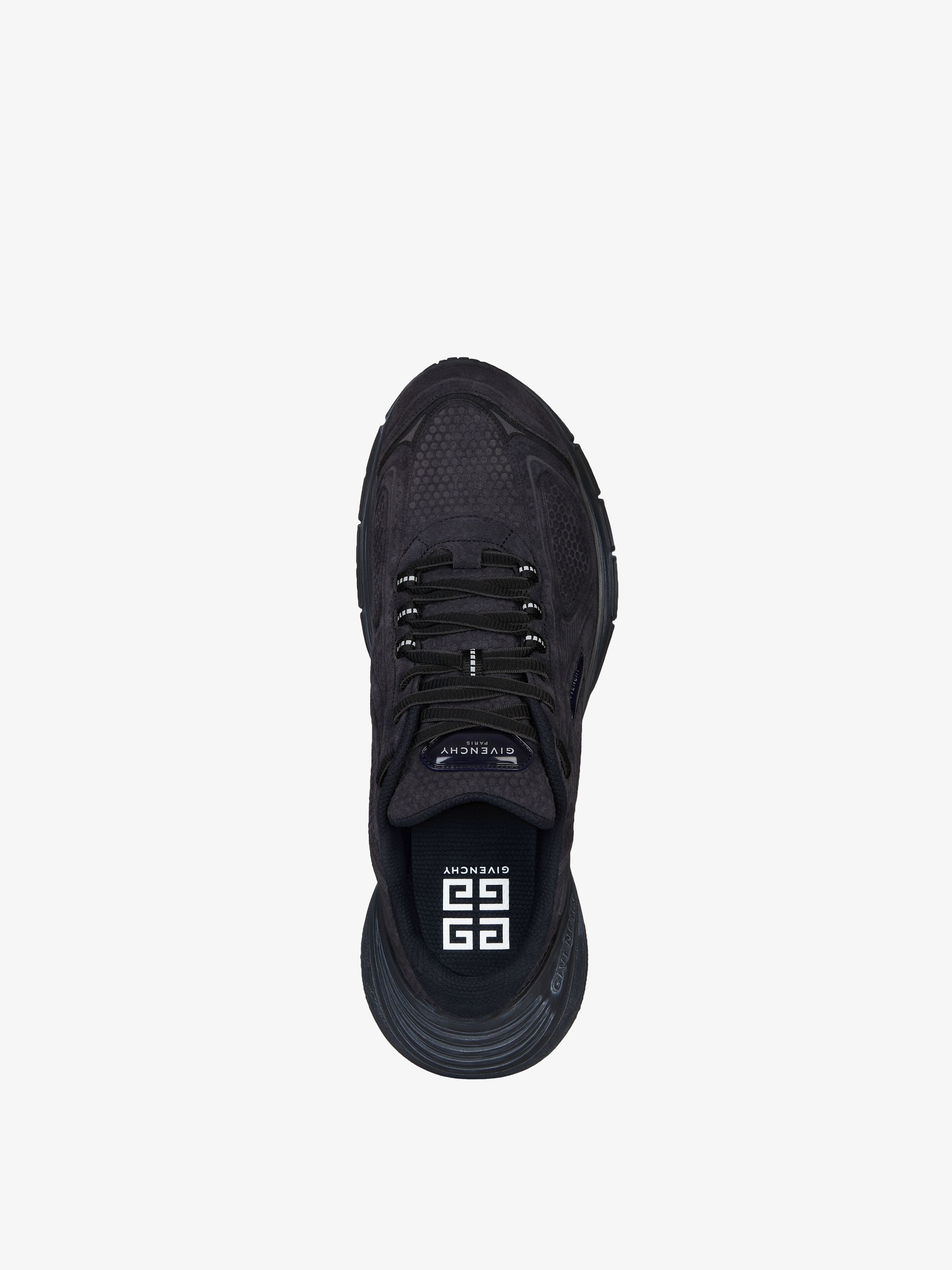 TK-MX RUNNER SNEAKERS IN SUEDE WITH USED EFFECT - 4