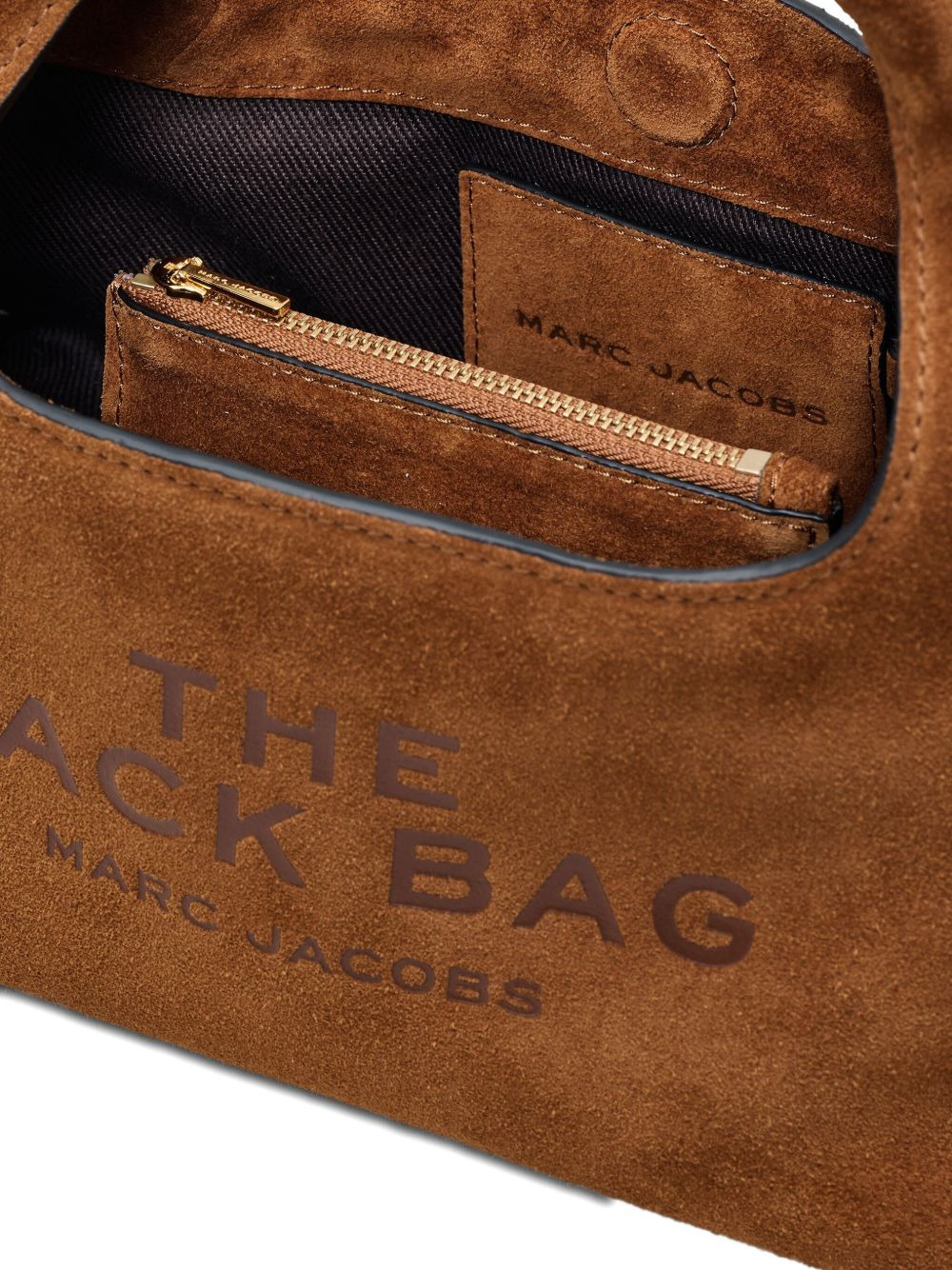 The Suede Mini Sack bag - 4