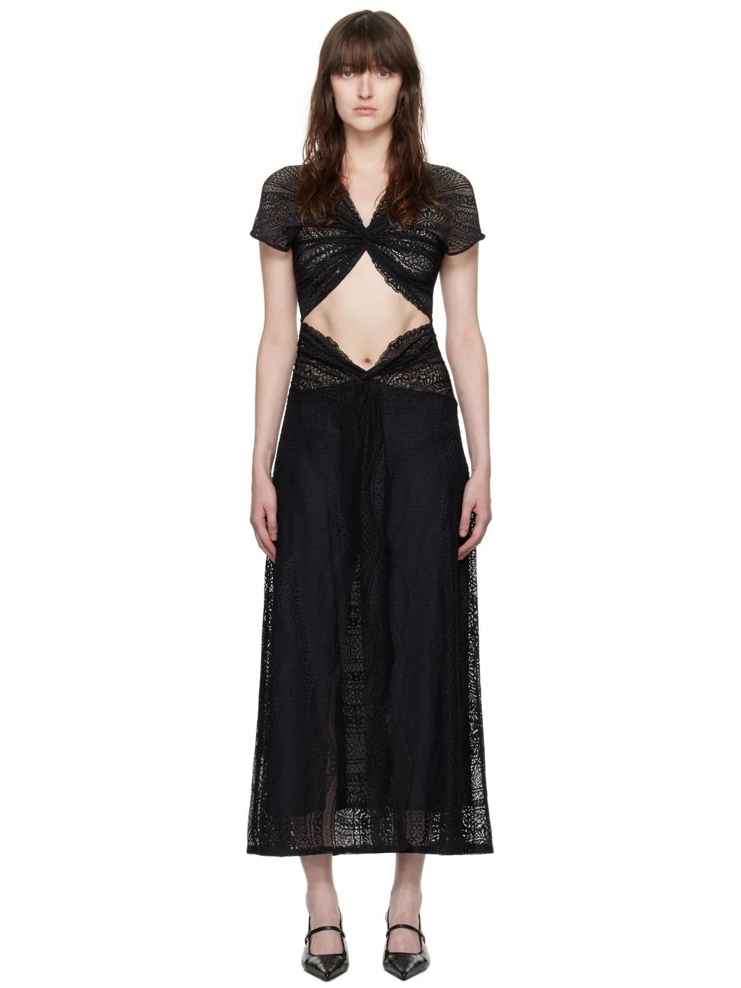 SSENSE Exclusive Black Sassen Maxi Dress - 1