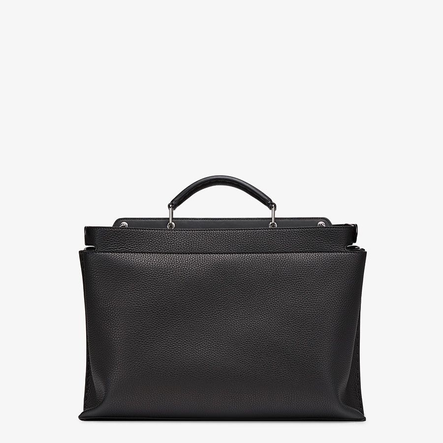Black leather bag - 3