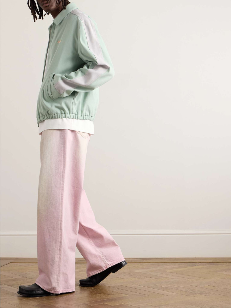 Marni Logo-Appliquéd Cotton-Blend Gabardine Coach Jacket outlook