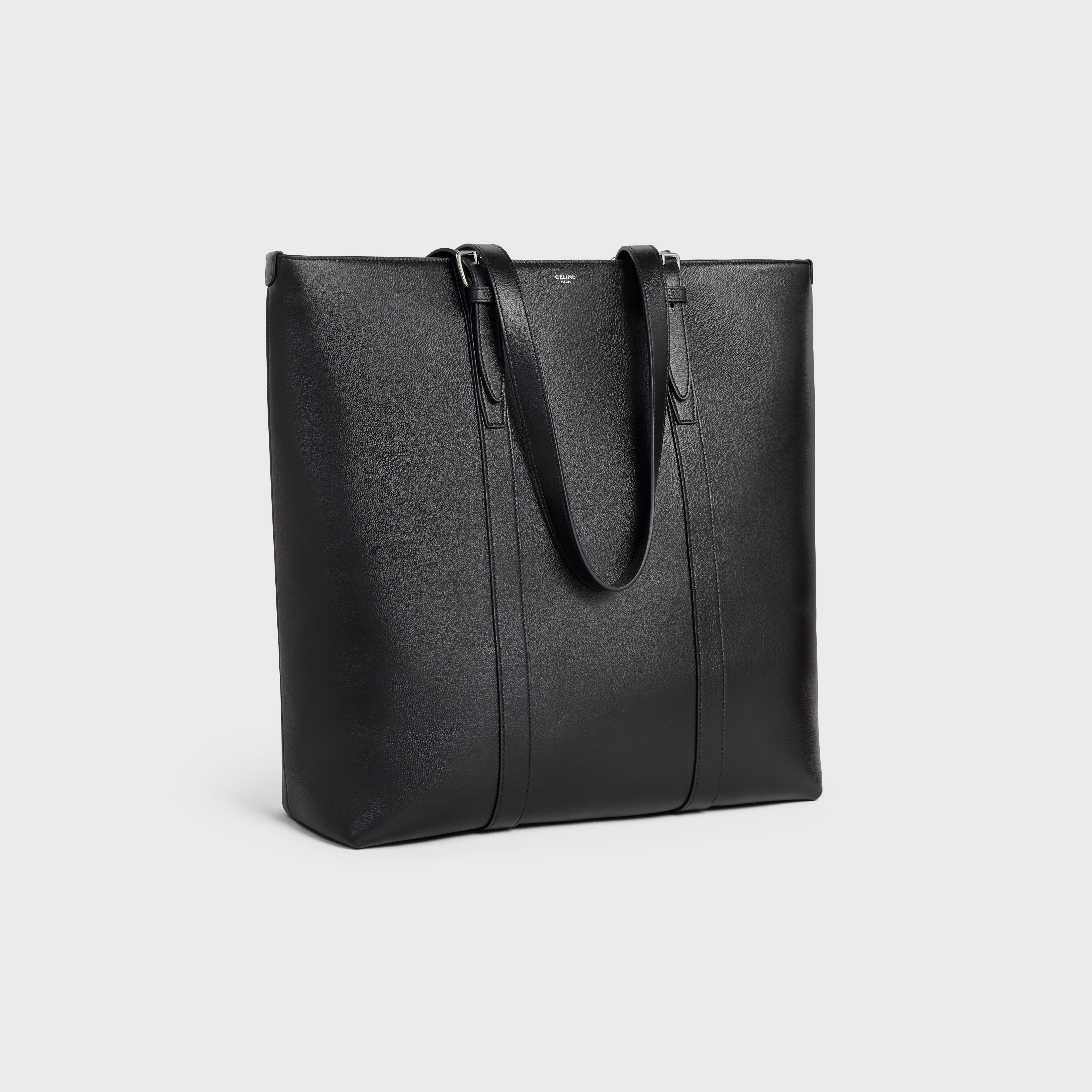 CABAS WITH BUCKLE in SMOOTH CALFSKIN - 2
