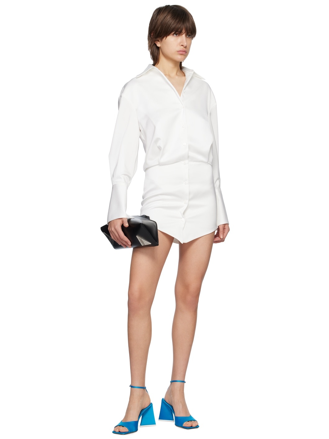 White Silvye Minidress - 4