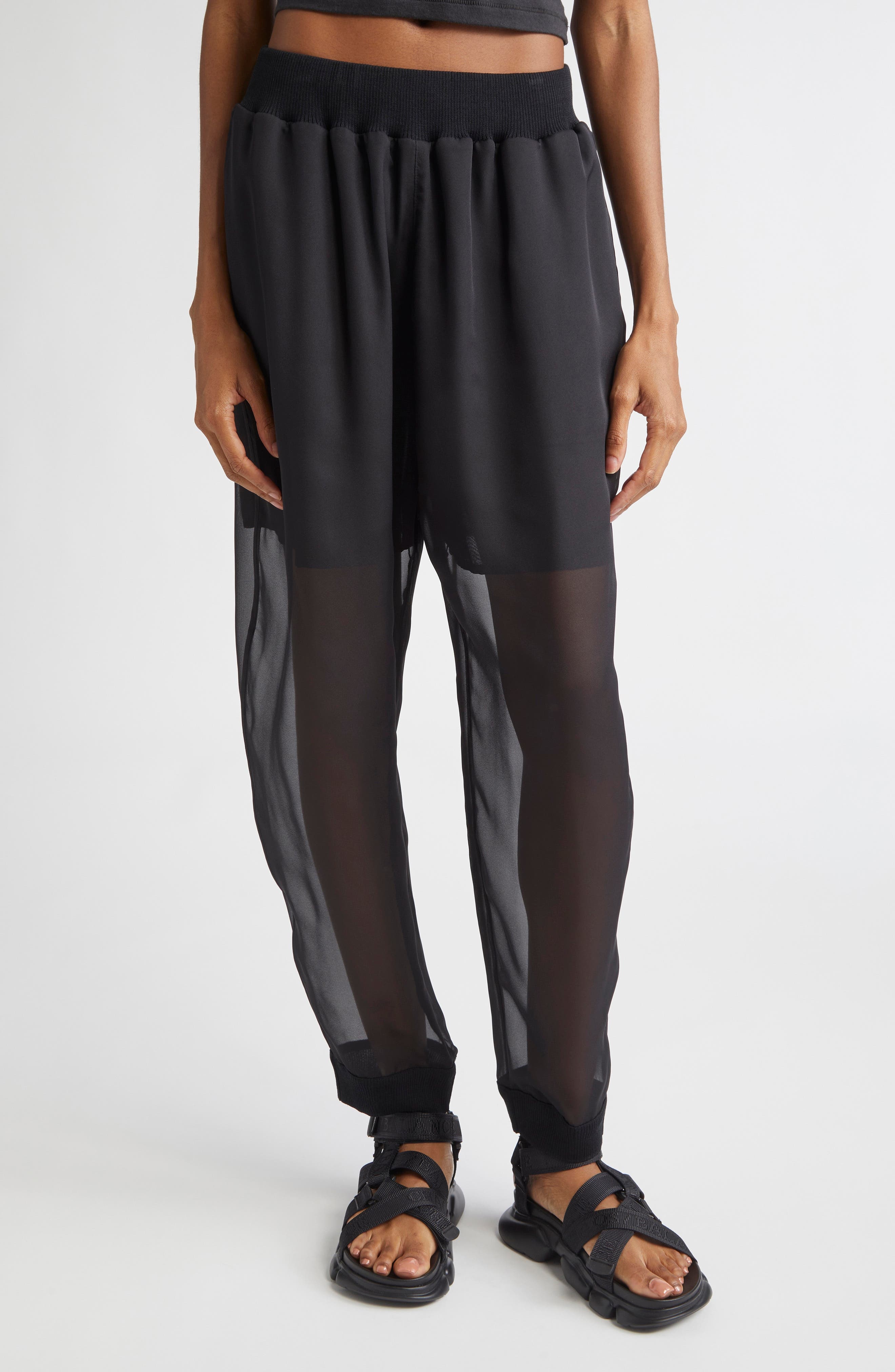 Undercover Semisheer Joggers in Black at Nordstrom - 1