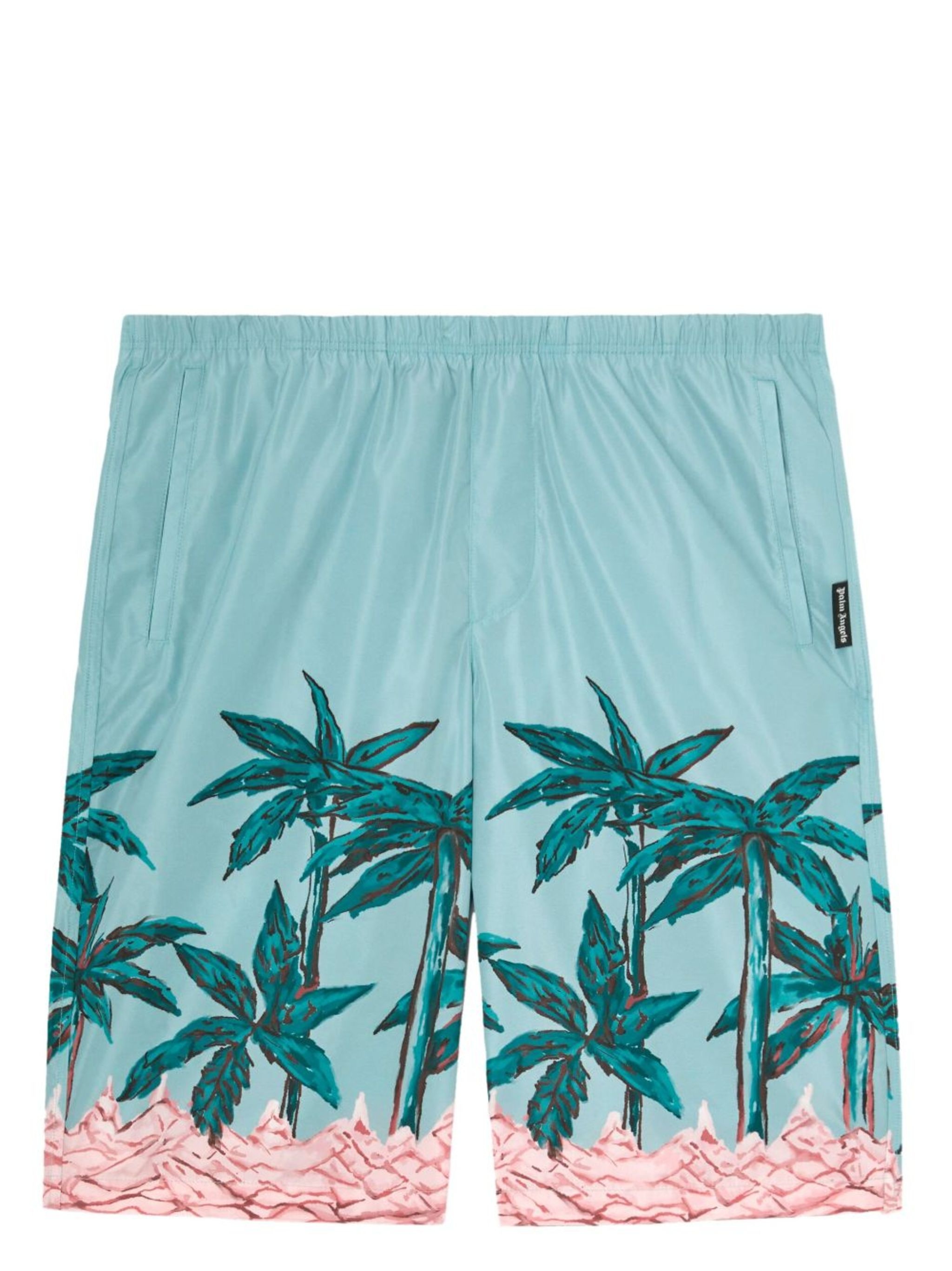 Palms Row knee-length swim shorts - 1
