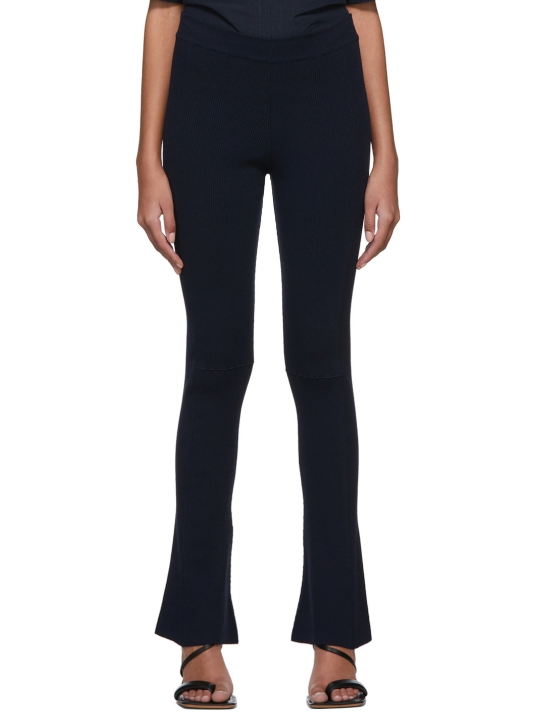Navy 'Le Pantalon Baunhila' Trousers - 1