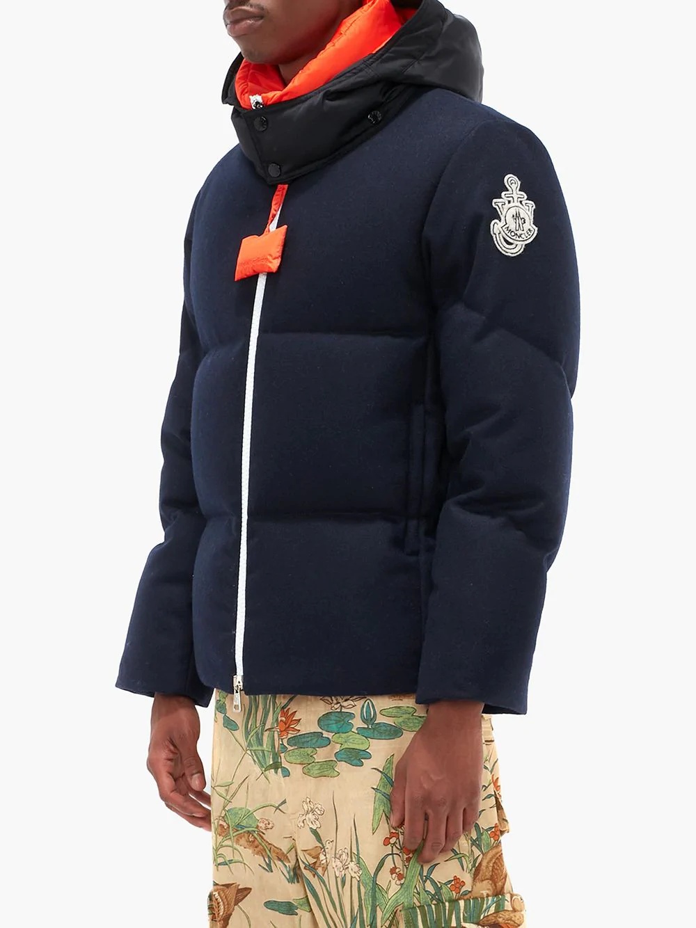 x Moncler Stonory hooded jacket - 3