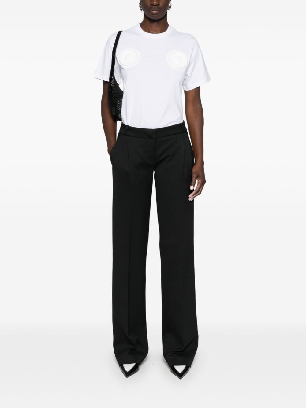 tailored straight trousers - 2