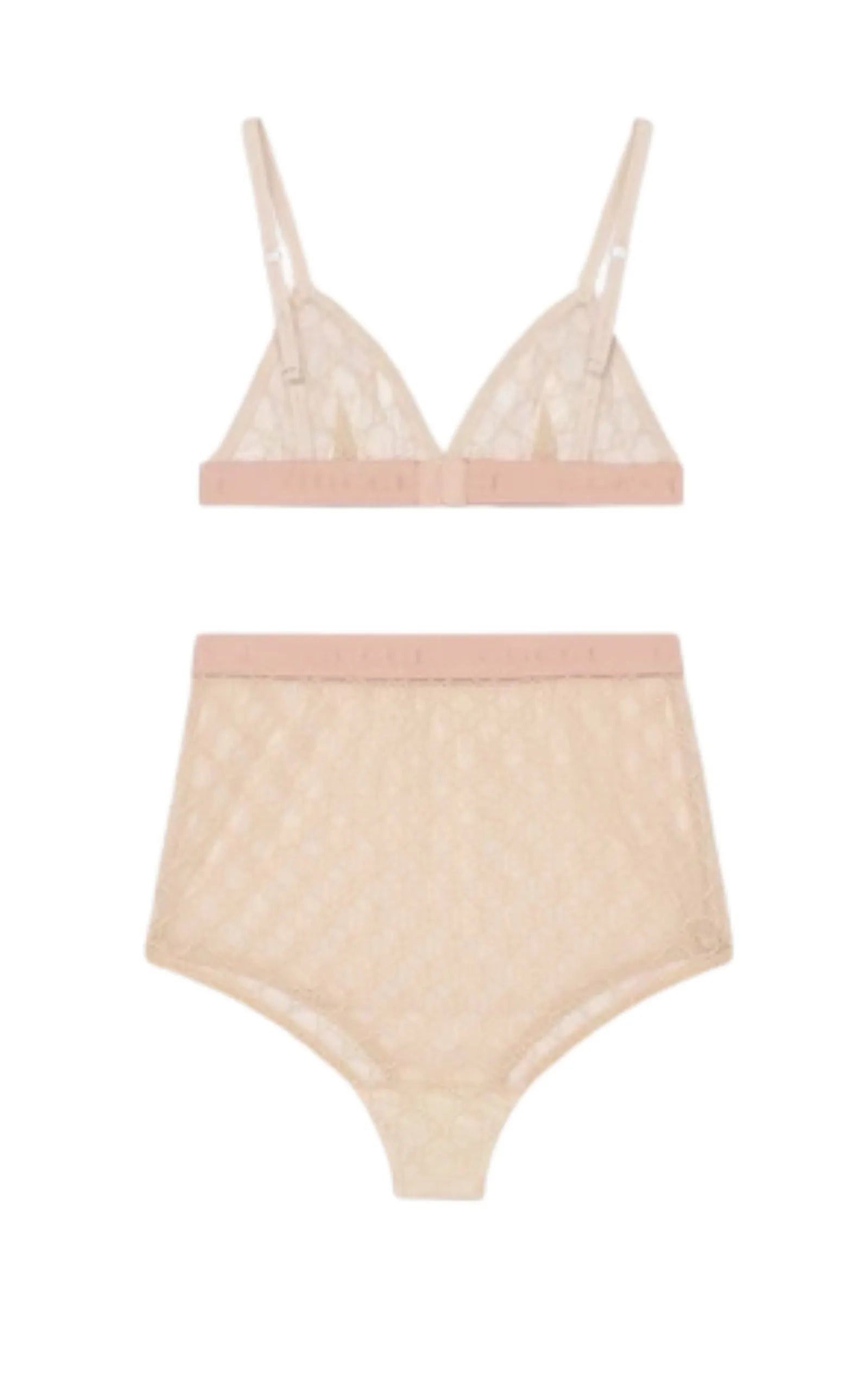 GG Tulle Lingerie Set - 5