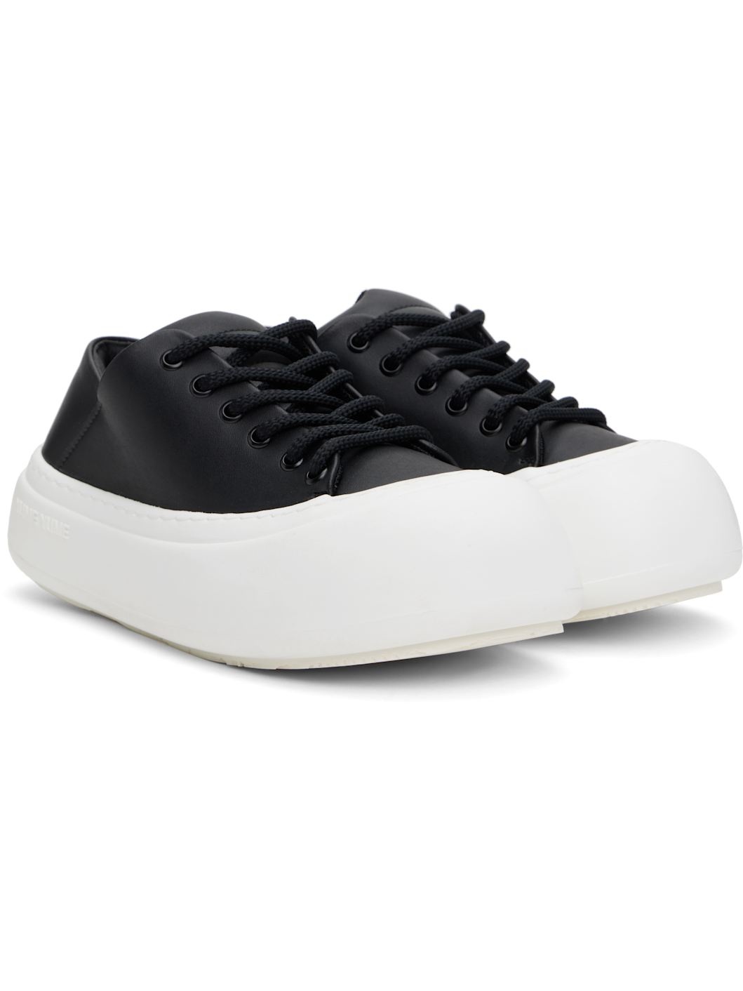 Black Goofy Sneakers - 4