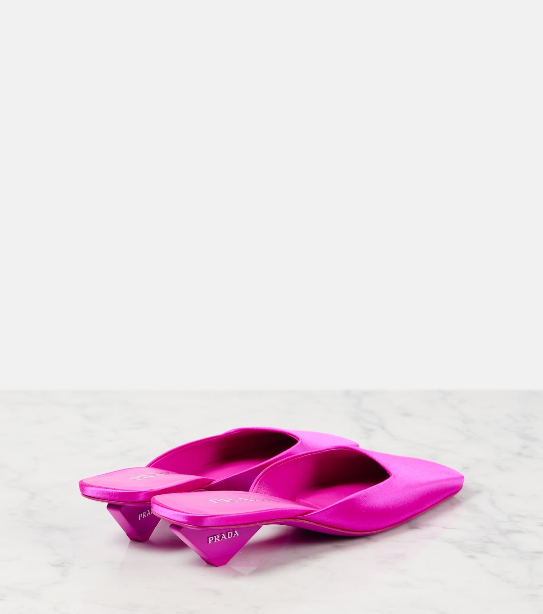 Satin mules - 3