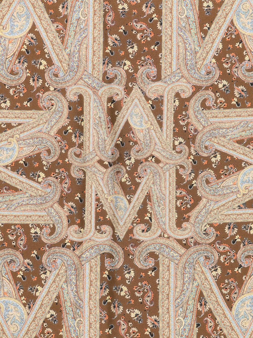 paisley-print scarf - 2
