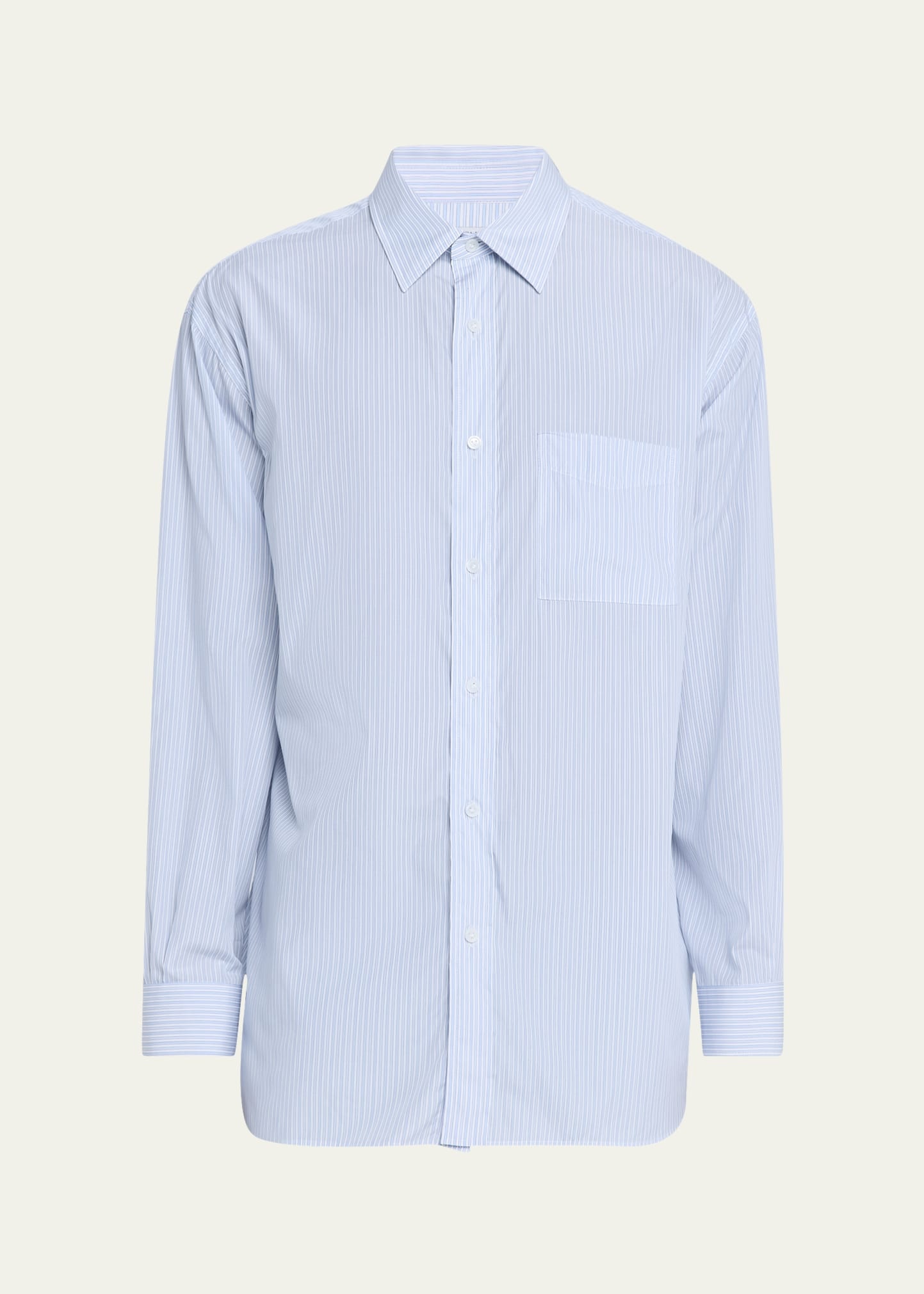 Men's Tonal Stripe Pocket Sport Shirt - 1