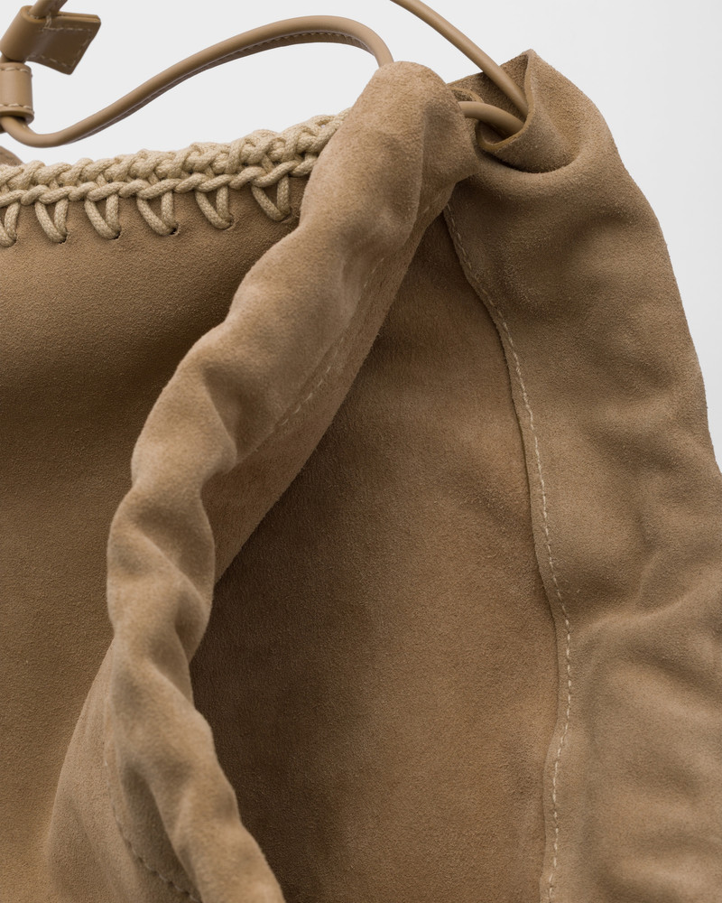 Prada Wish suede pouch 5