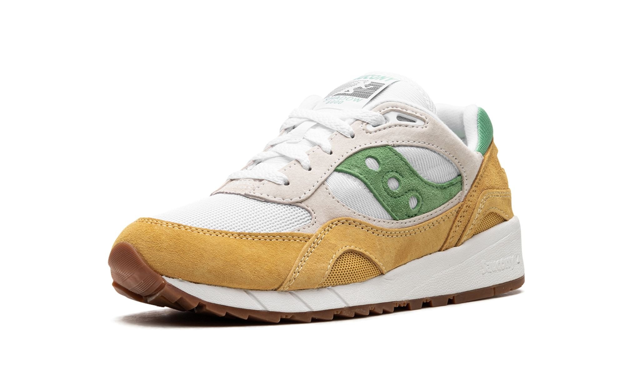 Saucony Shadow 6000 "White/Yellow/Green" - 4