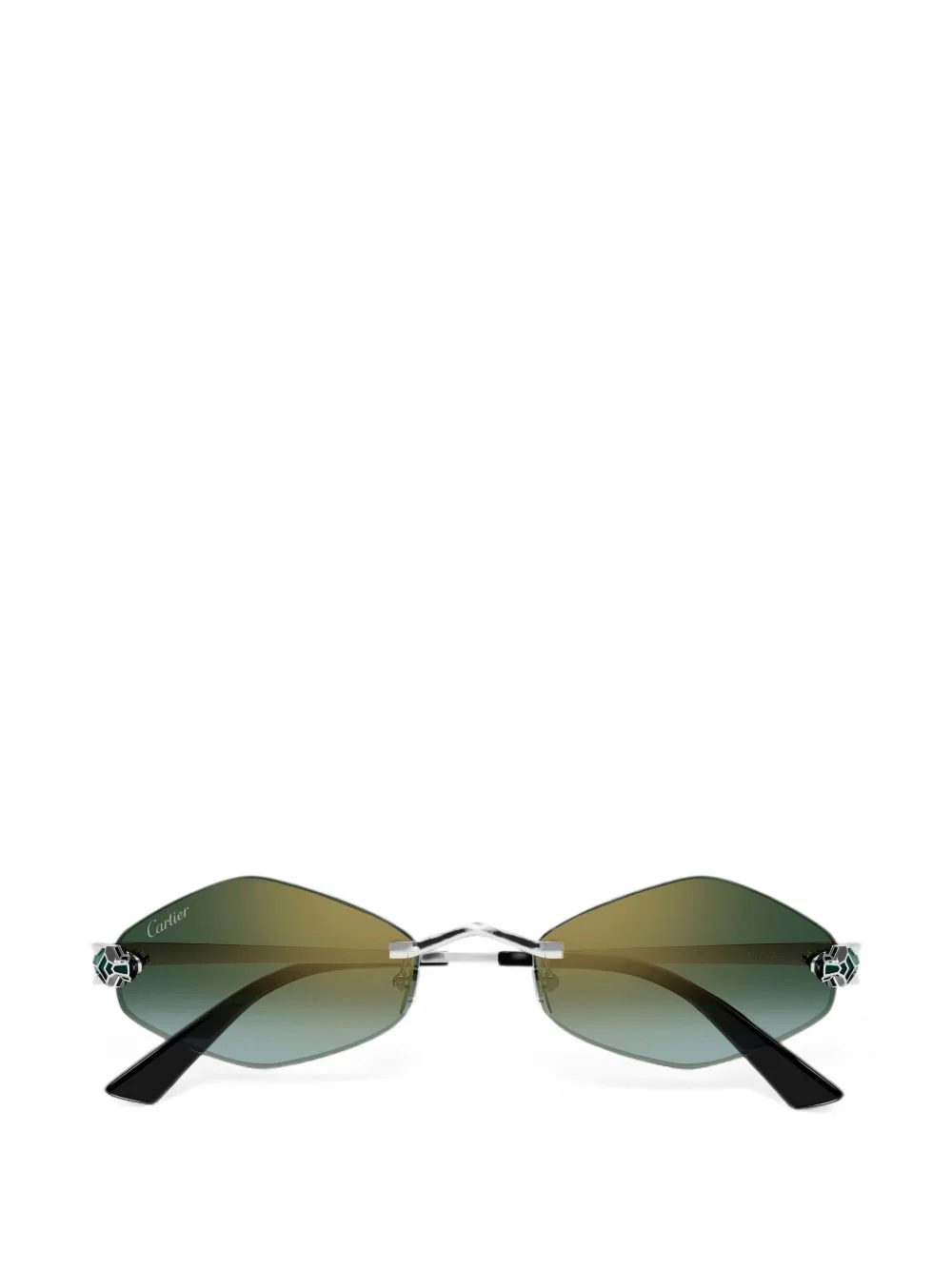 Panthère de Cartier geometric-frame sunglasses - 1