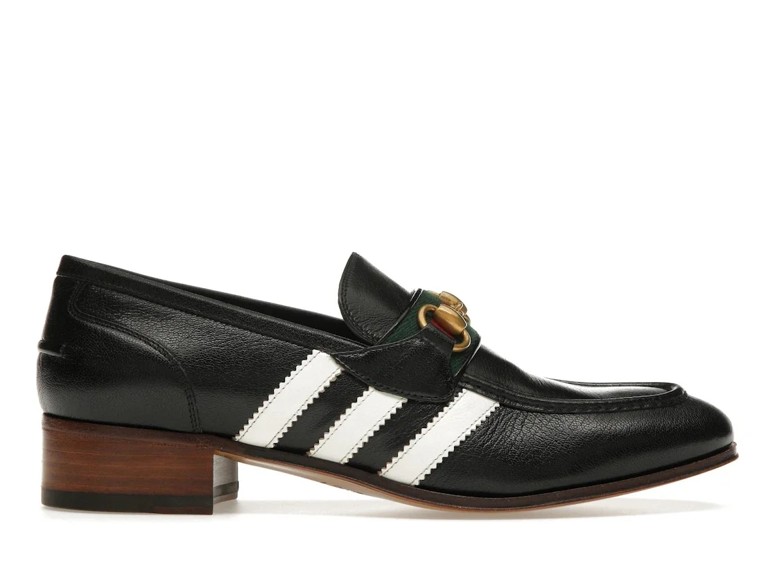 GUCCI adidas x Gucci Loafer Black - 702283-1DOQ0-1061 | REVERSIBLE