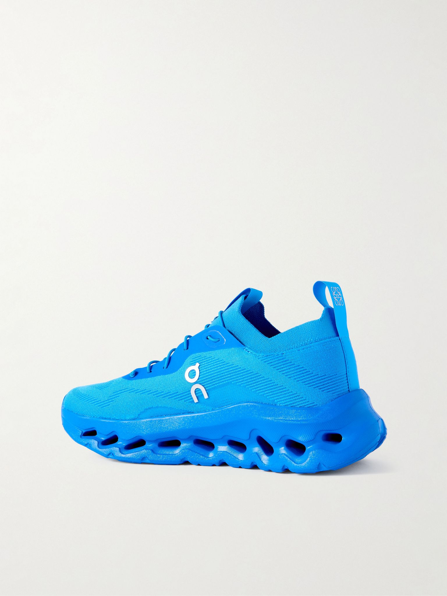 + ON Cloudtilt stretch recycled-knit sneakers Bright blue - 3