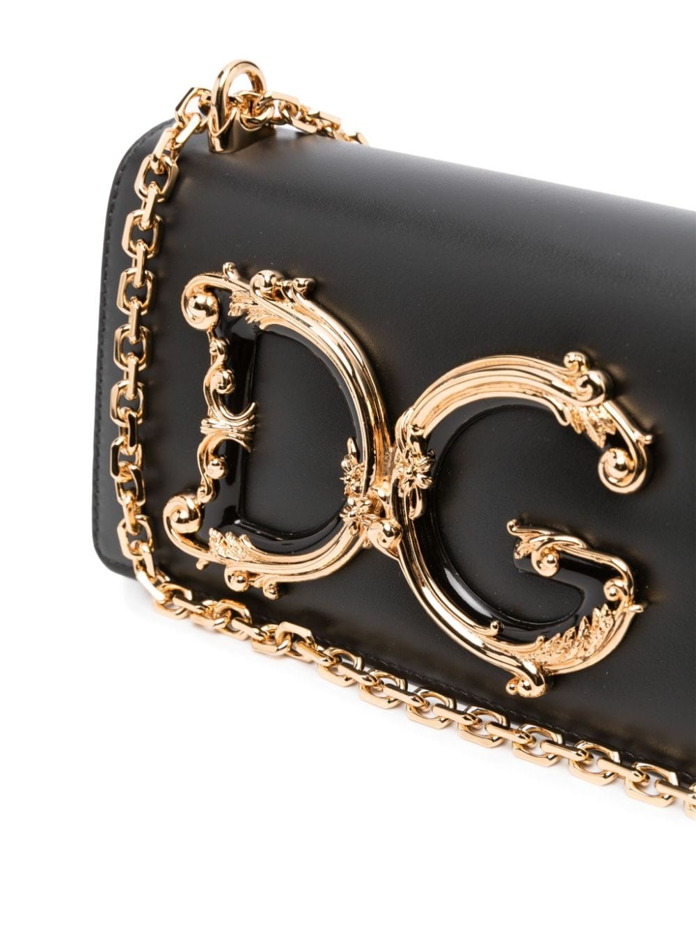 DG Girls leather crossbody bag - 4