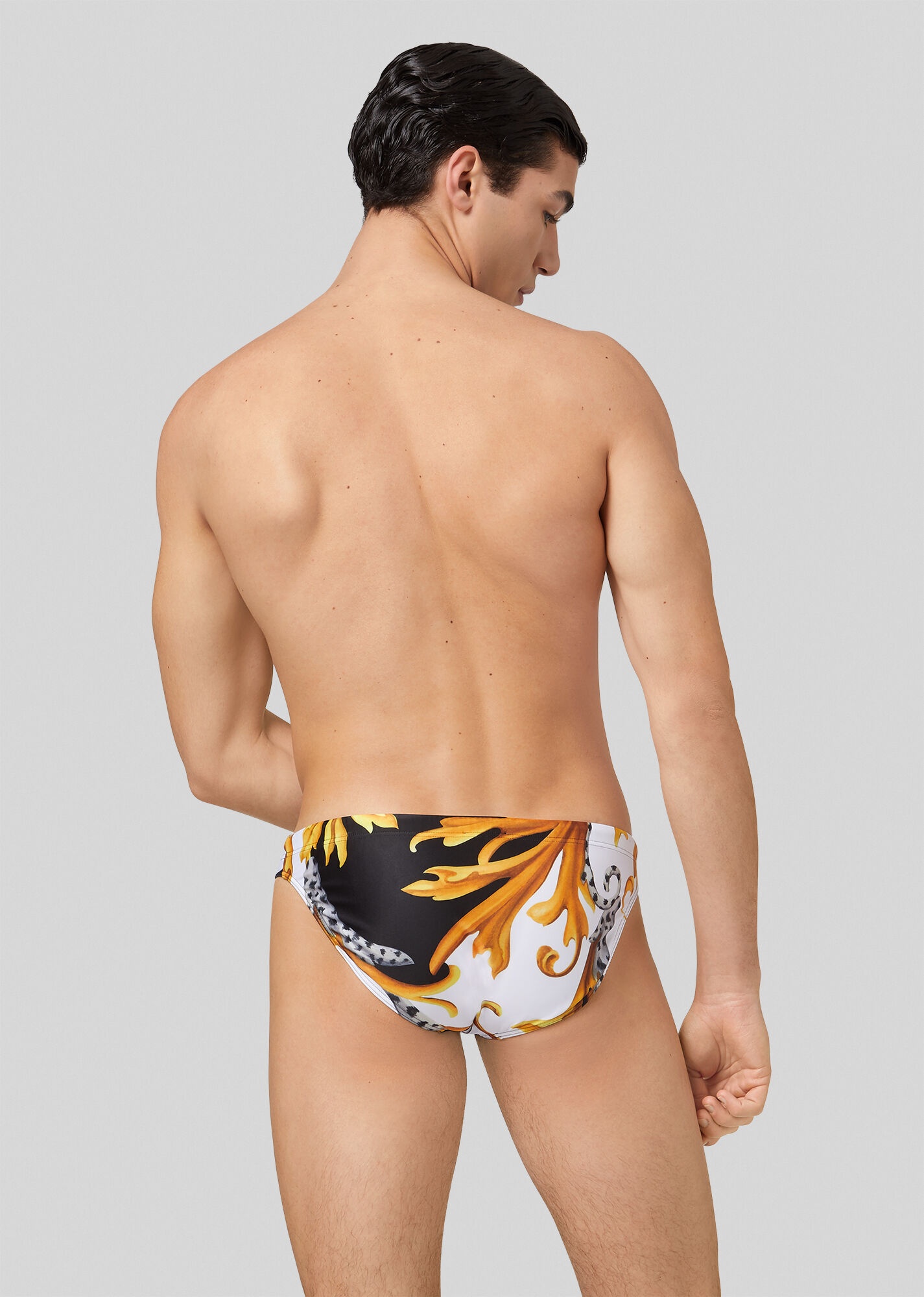 Acanthus Print Swim Briefs - 3