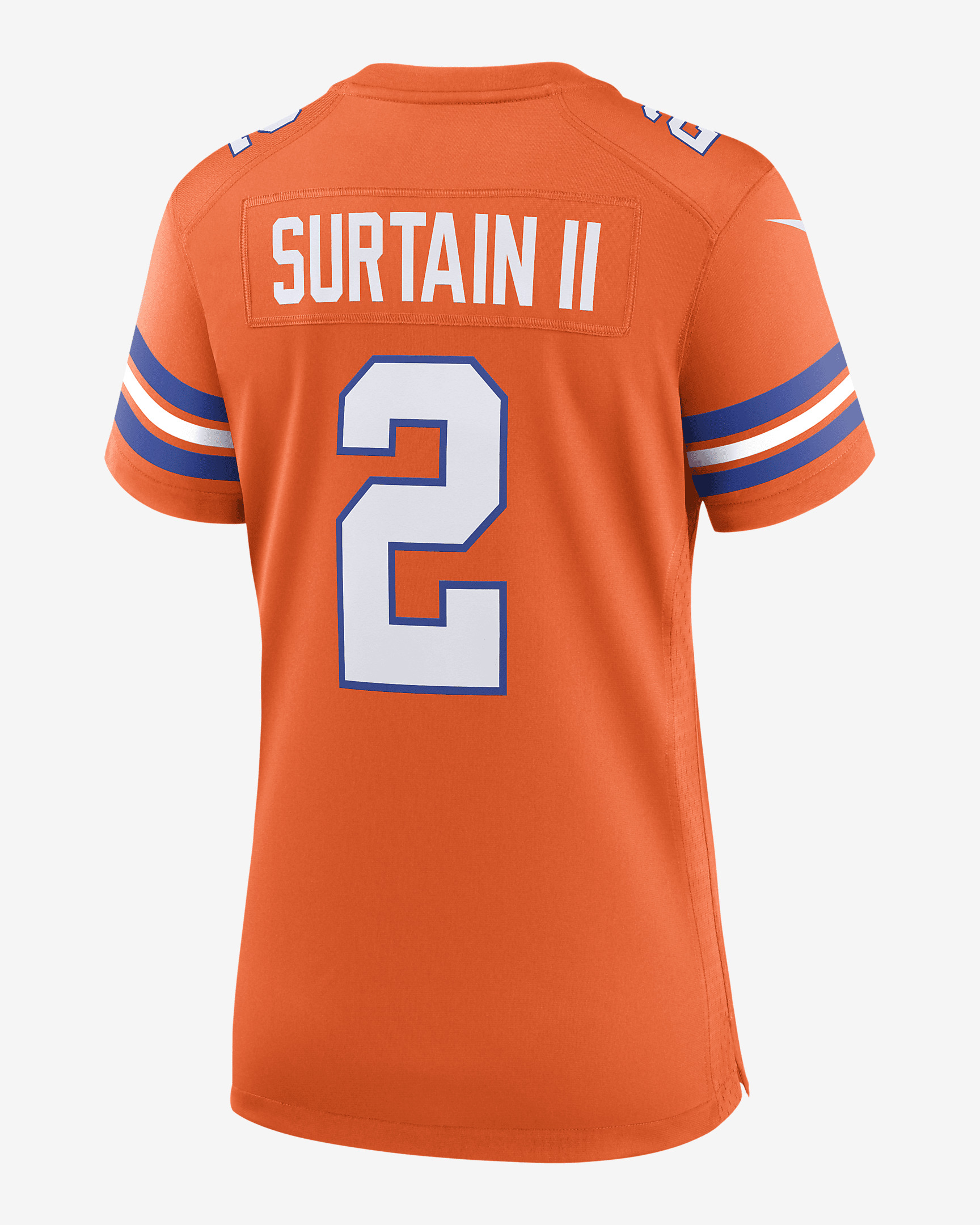 Patrick Surtain II Denver Broncos Women's Nike NFL Game Football Jersey - 2