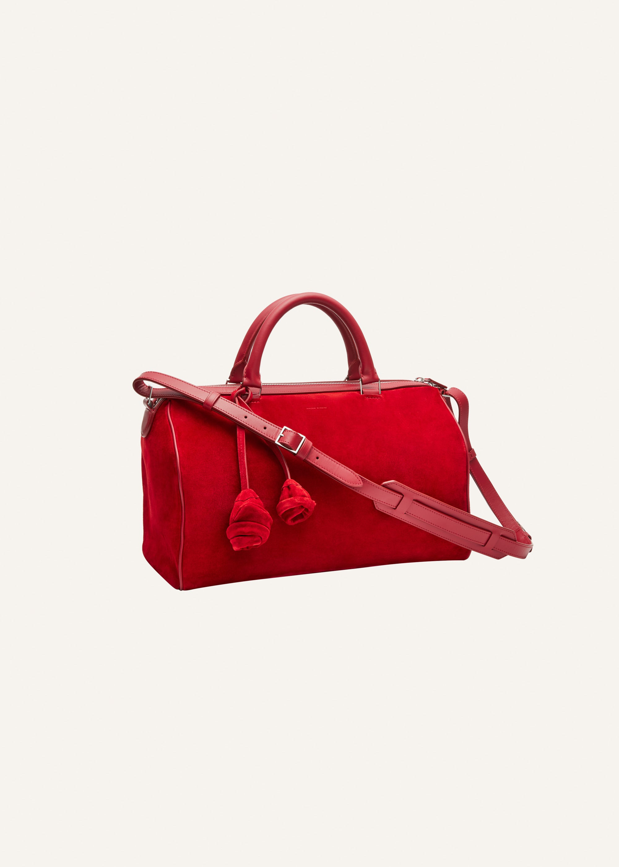Varsovia bag in red suede - 2