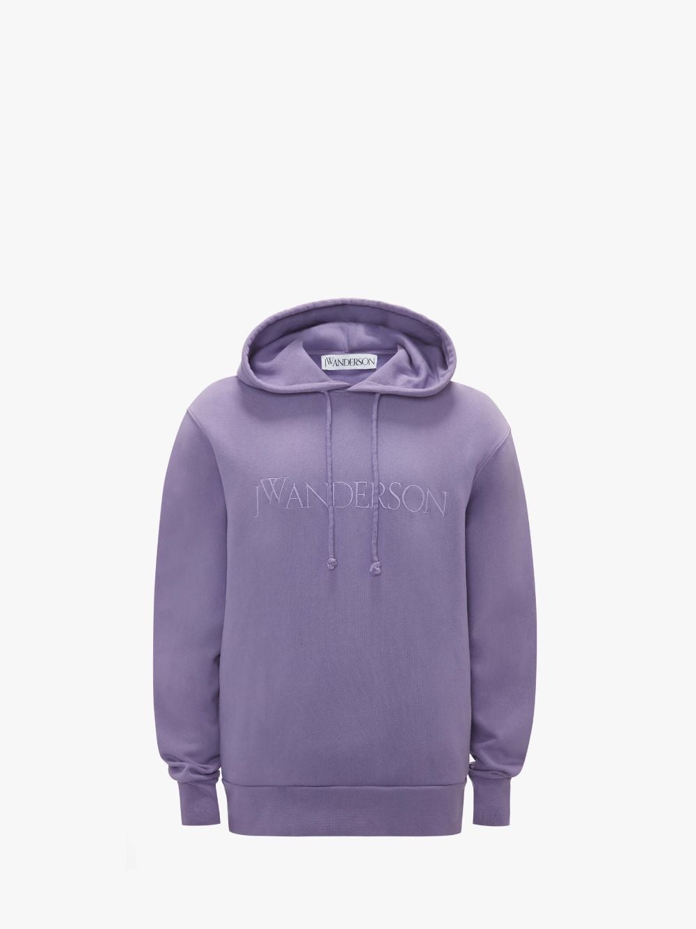 LOGO EMBROIDERED HOODIE - 1