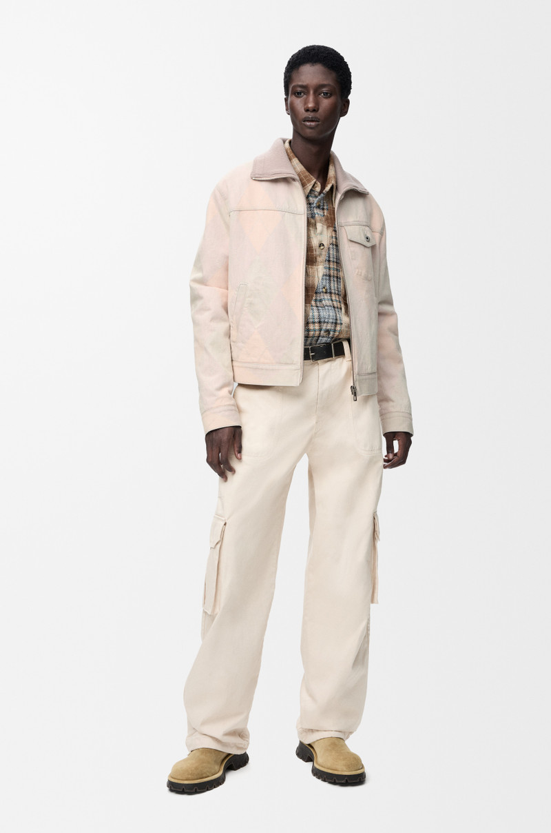 Loewe Zip-up jacket in denim outlook