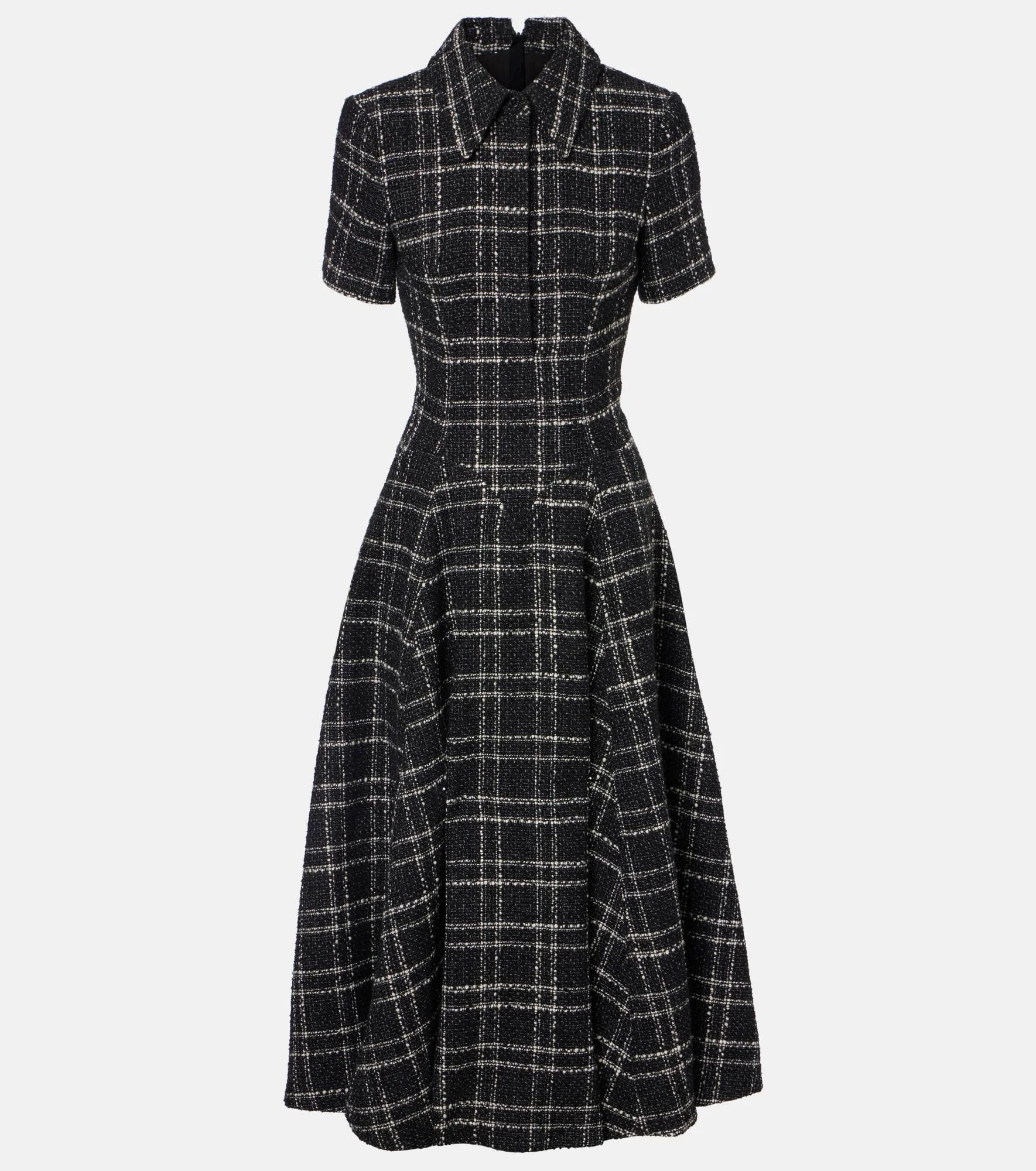 Jody checked midi dress - 1