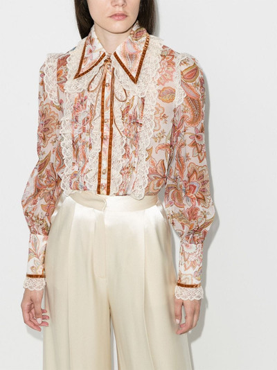 Zimmermann Lucky silk shirt outlook