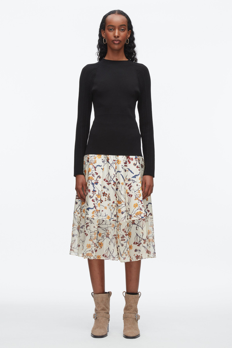 3.1 Phillip Lim Compact Rib Mockneck Top outlook