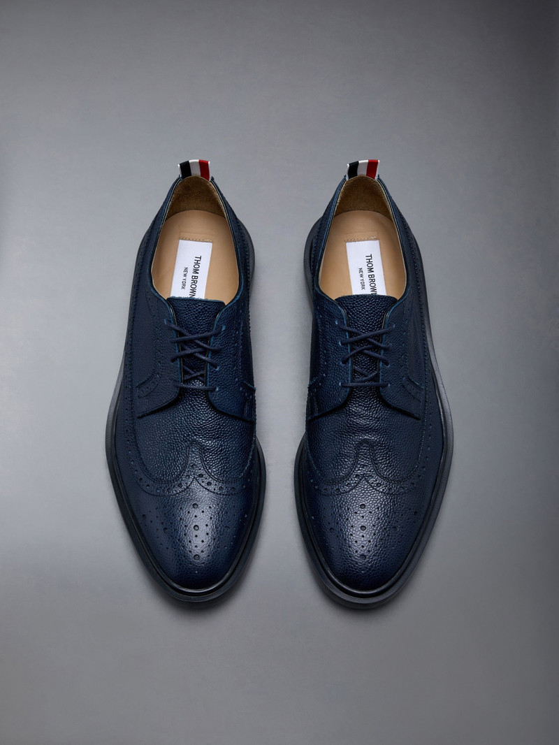 Pebble Grain Leather Longwing Brogue 4