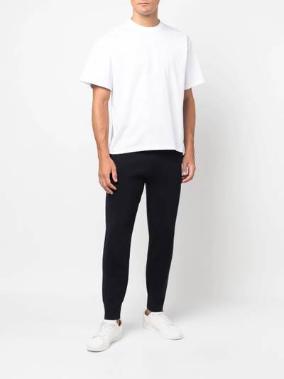 Sandro logo-patch cotton T-shirt outlook