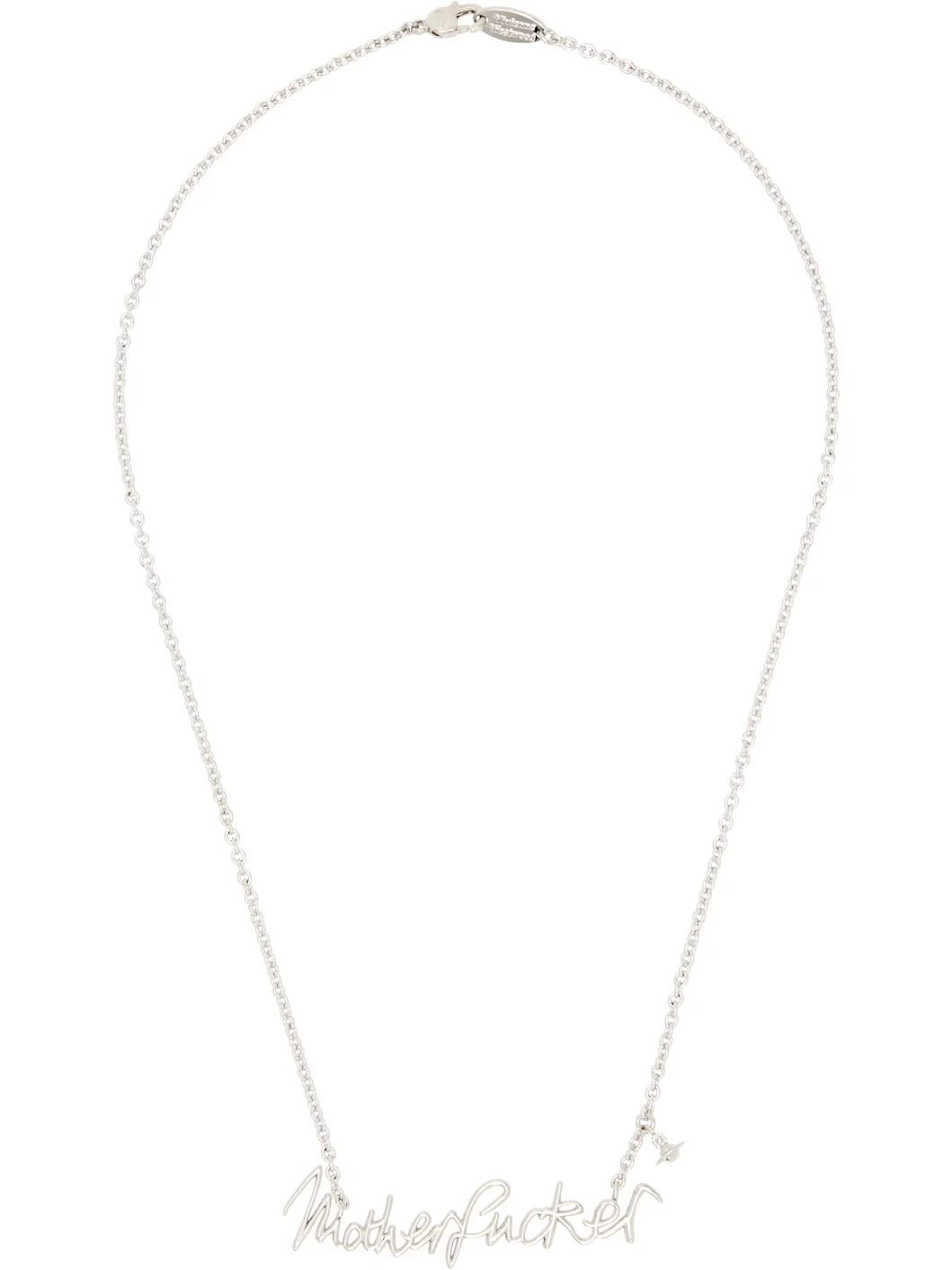 'Motherfucker' Pendant Necklace - 1