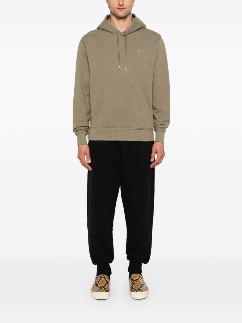 Ami de Coeur-motif track pants - 2