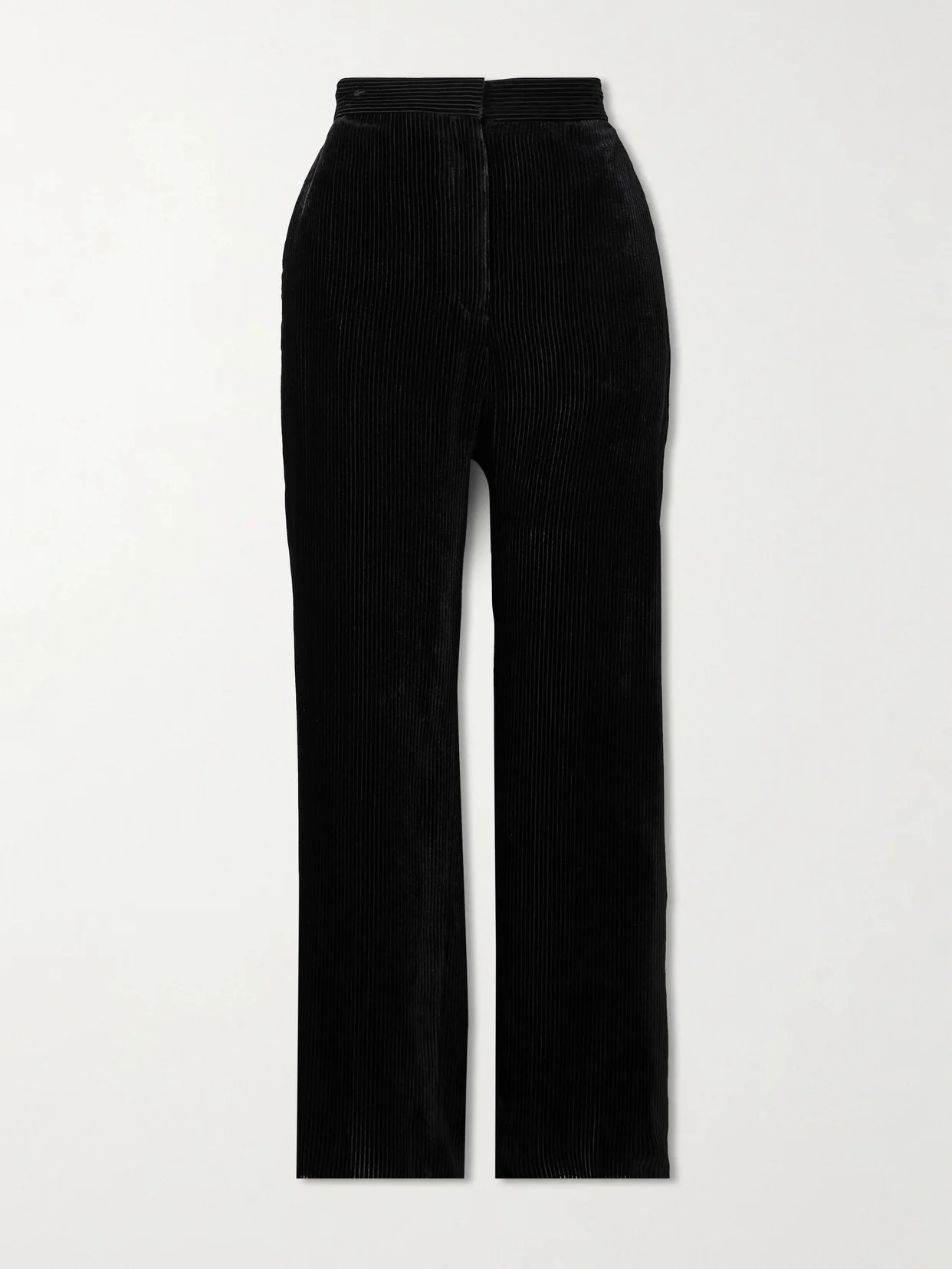 Anker Ribbed Velvet Straight-leg Pants - 1