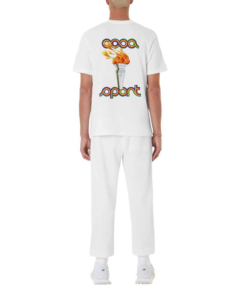 CASABLANCA La Flamme Du Sport T-Shirt outlook