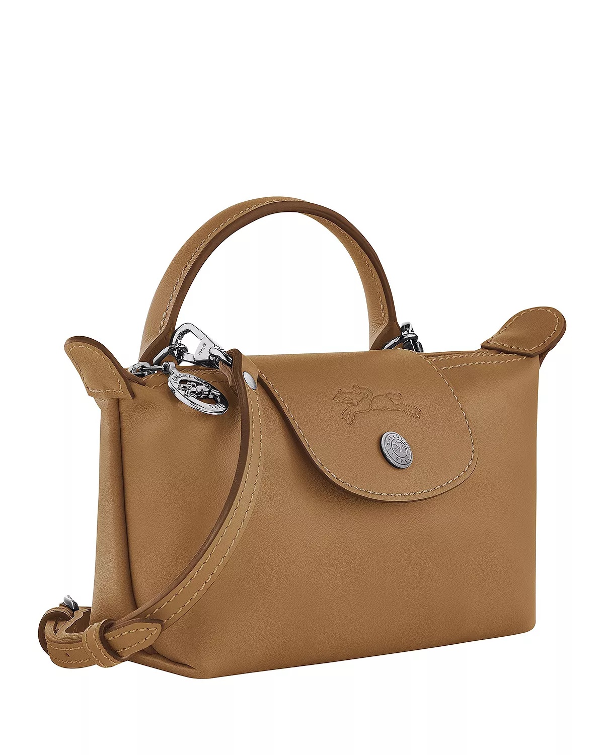 Le Pliage Xtra Leather Mini Crossbody Pouch - 4