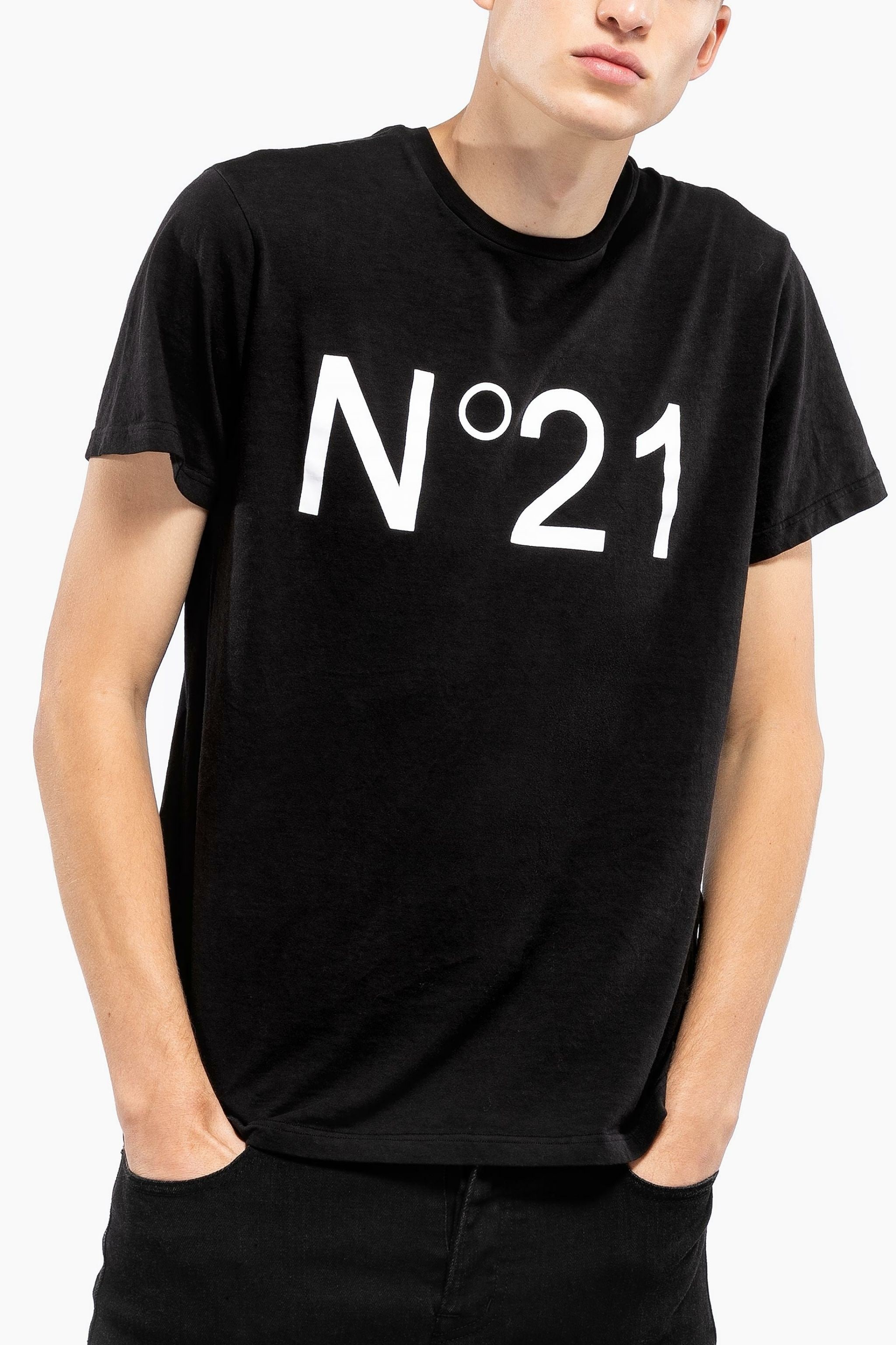 CONTRAST LOGO T-SHIRT - 5