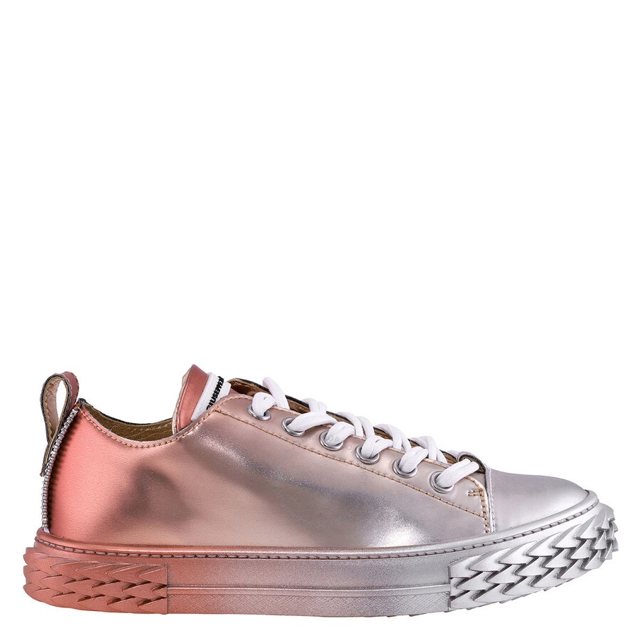 Giuseppe Zanotti Ladies Cipria Blabber Gradient Low-top Sneakers - 1