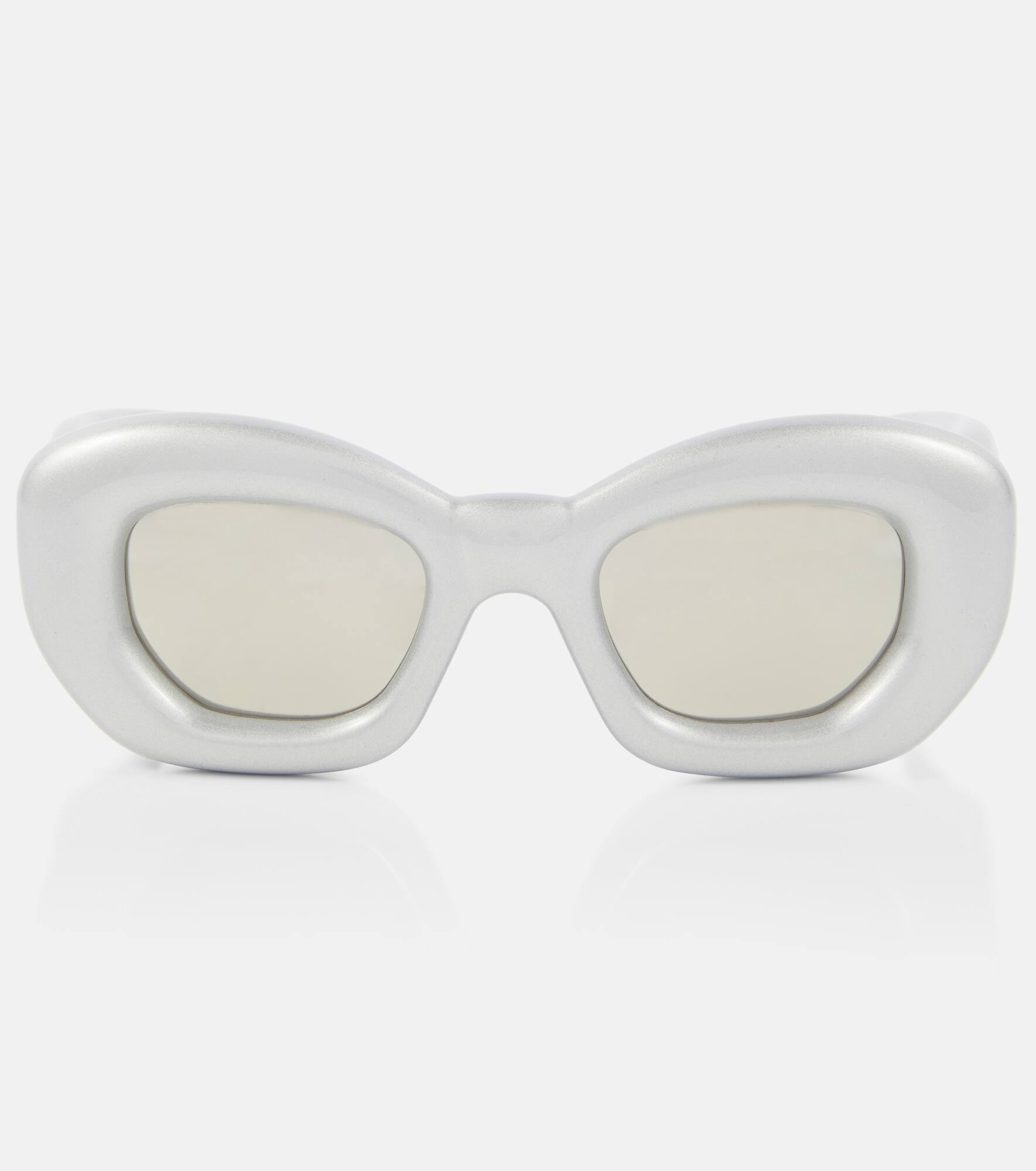 Inflated rectangular sunglasses - 1